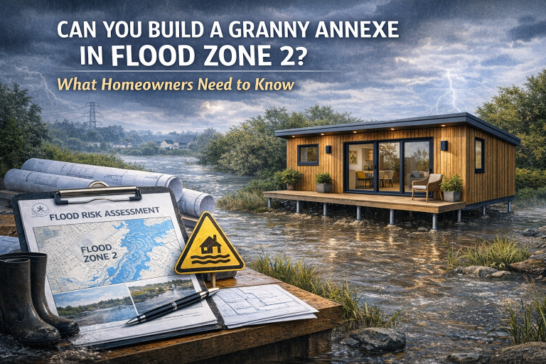 Can You Build a Granny Annexe in Flood Zone 2? What Homeowners Need to Know