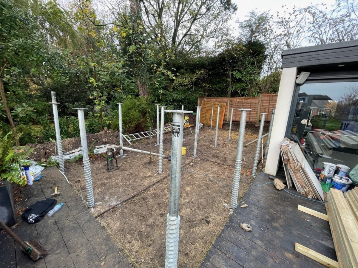 screw piles foundation