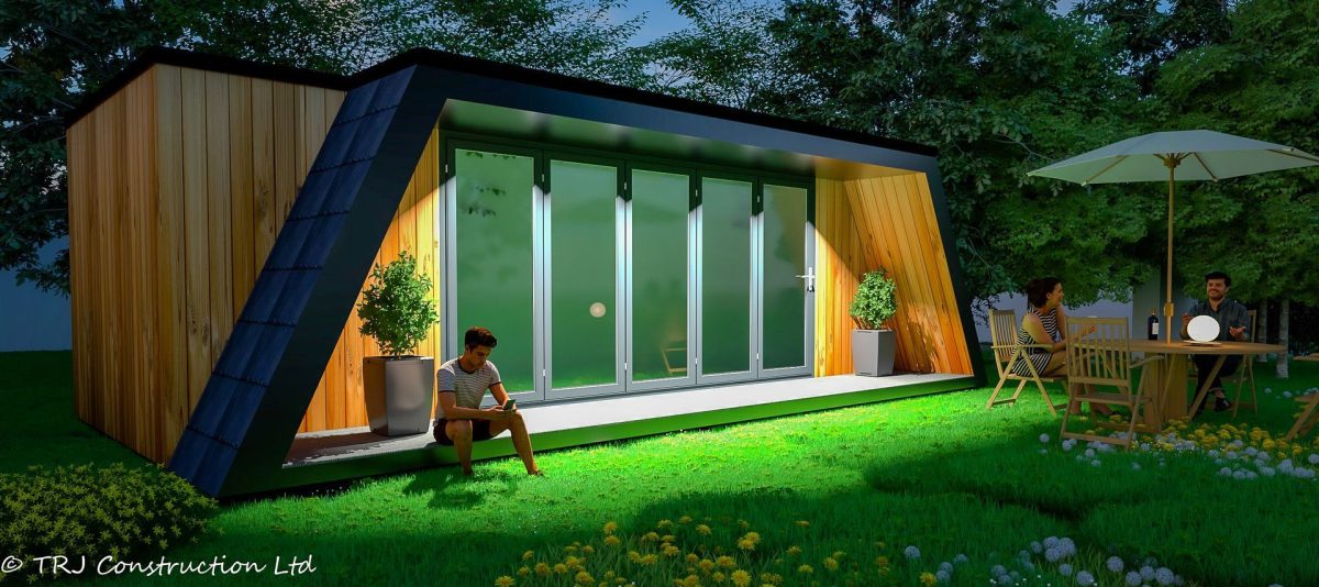 bespoke SIP garden room by MyGrannyAnnexe