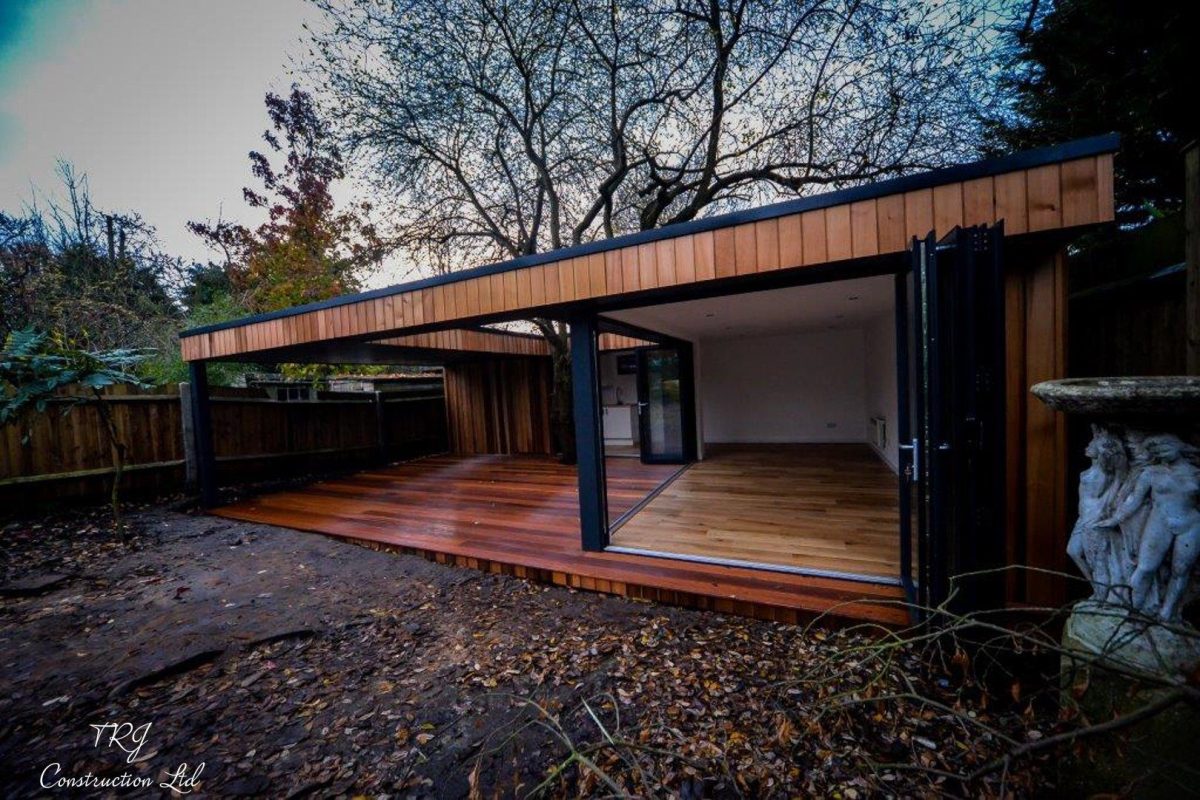 Richmond Park bespoke SIP garden room by MyGrannyAnnexe