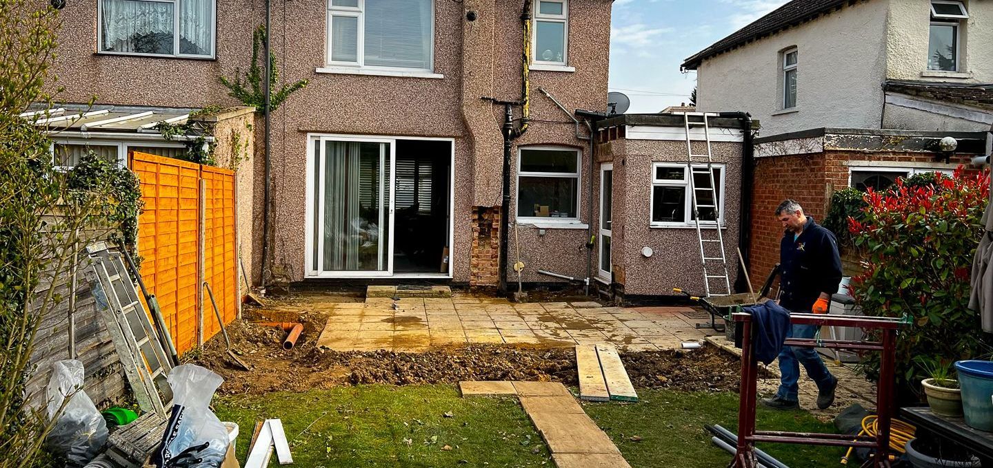 SIP house extension project by MyGrannyAnnexe