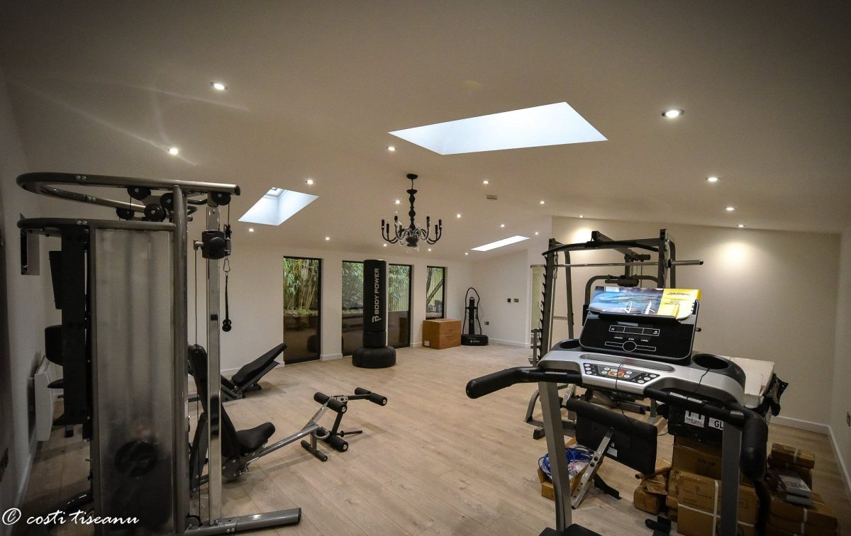 Bespoke garden building for home gym