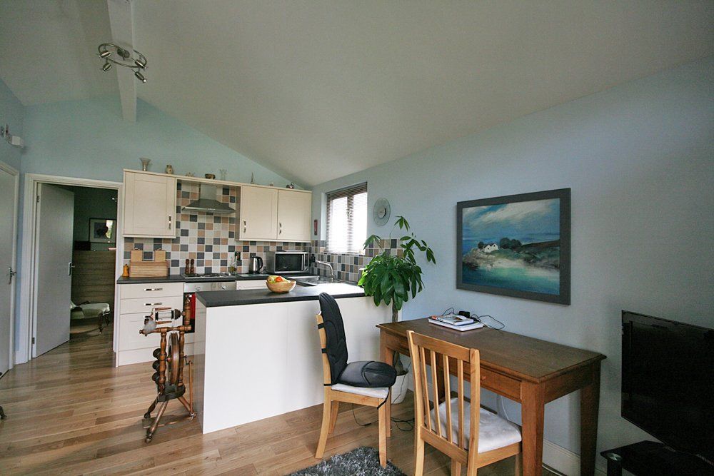 Compact one-bedroom granny annexe designed for small urban garden