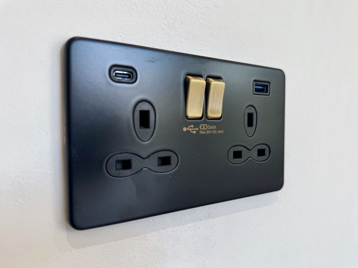 MyGrannyAnnexe Double socket with USB