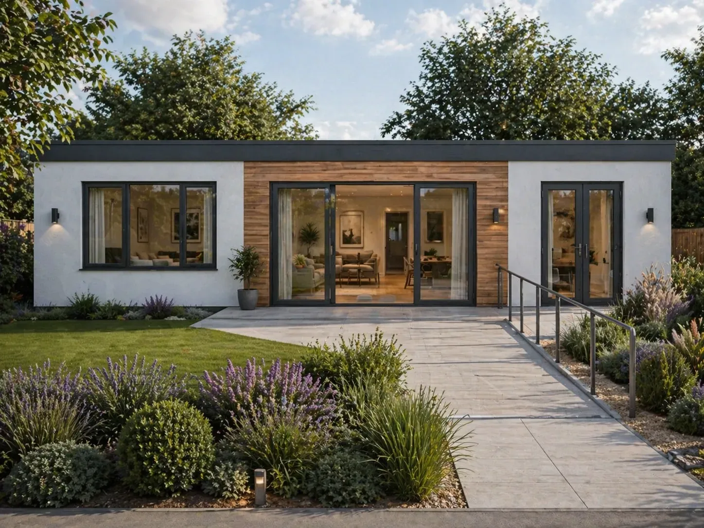 The Oak Accessible granny annexe layout